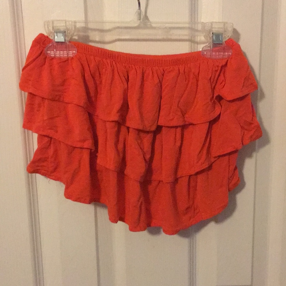 Ruffle crop top